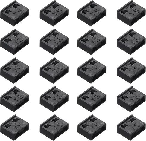 Generic 20 قطعة مانع المنافذ PP قفل منفذ USB / مانع الكمبيوتر الغبار أسود in Saudi Arabia