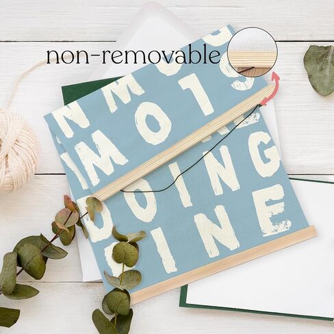 YQDEJ Decor Inspirational Wall Decor ، تبطئ أنت تقوم بعمل جيد من إطار شماعات الجدار الأخضر الرجعية ، التأكيدات الإيجابية التحفيزية ديكور الجدار ، 12x16 بوصة in Saudi Arabia