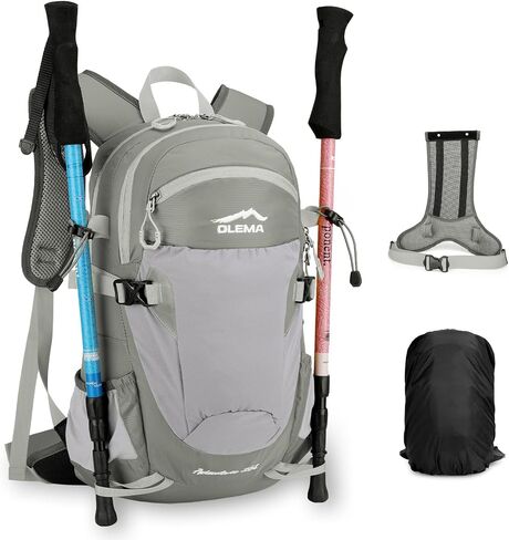 OLEMA Hiking Backpack, 25L Lightweight Travel Backpacks,Camping Daypack for Outdoor Sports,Lightweight Travel Camping Backpack for Men Women in Saudi Arabia