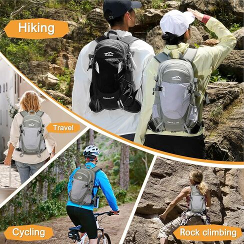 OLEMA Hiking Backpack, 25L Lightweight Travel Backpacks,Camping Daypack for Outdoor Sports,Lightweight Travel Camping Backpack for Men Women in Saudi Arabia