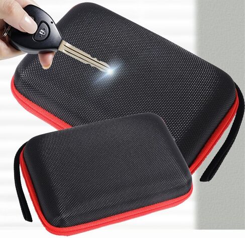 For R36S Game Console EVA Hard Shell Storage Bag Portable Seismic Anti Fall Protective Cover (With Rope) in Saudi Arabia
