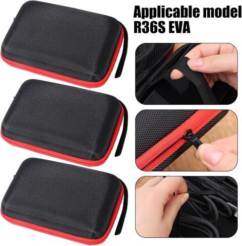 For R36S Game Console EVA Hard Shell Storage Bag Portable Seismic Anti Fall Protective Cover (With Rope) in Saudi Arabia