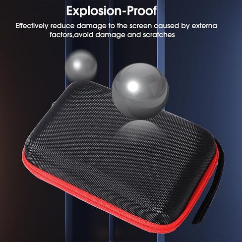 For R36S Game Console EVA Hard Shell Storage Bag Portable Seismic Anti Fall Protective Cover (With Rope) in Saudi Arabia