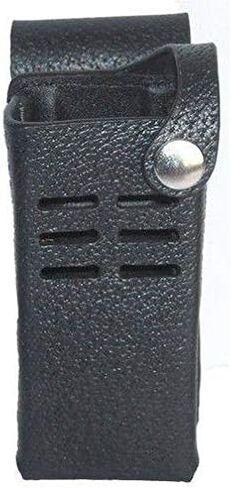 حقيبة حمل جلدية لجهاز Motorola MOTOTRBO XPR 3300 راديو ثنائي الاتجاه - مع حلقة حزام دوارة (بدون شاشة) in Saudi Arabia