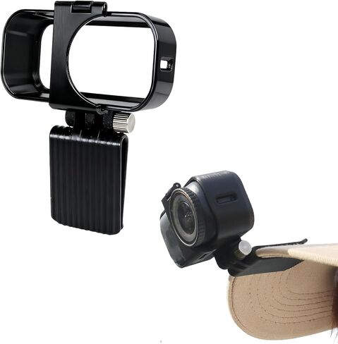 مشبك قبعة لـ DJI Osmo Nano، قبعة بيسبول ذات حافة مشبك مشبك واقٍ بإطار ثابت، حامل دعامة إطلاق بدون استخدام اليدين لملحقات DJI Osmo Nano in Kuwait