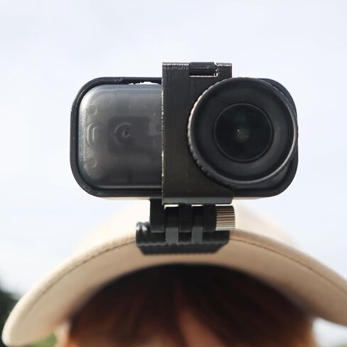مشبك قبعة لـ DJI Osmo Nano، قبعة بيسبول ذات حافة مشبك مشبك واقٍ بإطار ثابت، حامل دعامة إطلاق بدون استخدام اليدين لملحقات DJI Osmo Nano in Kuwait