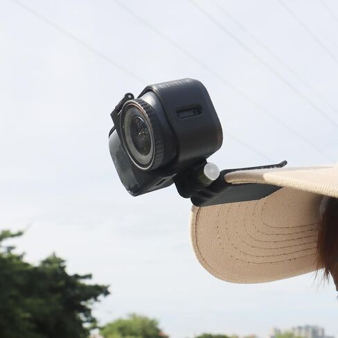 مشبك قبعة لـ DJI Osmo Nano، قبعة بيسبول ذات حافة مشبك مشبك واقٍ بإطار ثابت، حامل دعامة إطلاق بدون استخدام اليدين لملحقات DJI Osmo Nano in Kuwait