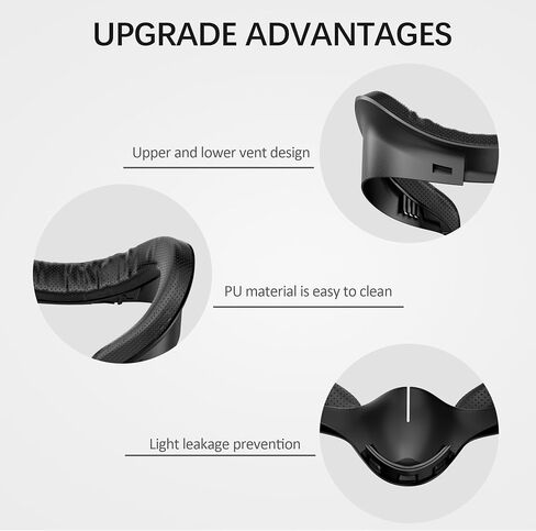 APEXINNO F1 Flip Battery Head Strap for Meta Quest 3S, 6600mAh Rechargeable VR Halo Strap,Facial Interface Face Pad Cover Compatible with Meta Quest 3S Accessories,Including 2 Pcs Face Pad Replacement in Saudi Arabia