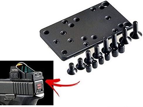 Mount Red Dot Mounting Platform Glok Plate Base Mount Compatible - in Saudi Arabia