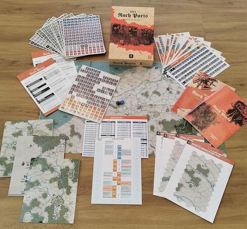 | 1914 Nach Paris | WWI Operational Hex‑&‑Counter Wargame | 2 Players, Heavy Complexity (12 Scenarios, Full Campaign) in Saudi Arabia