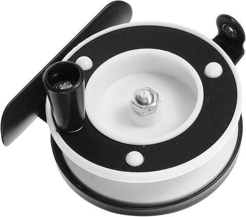بكرة الصيد من Toyvian Fly Fishing Reel من البلاستيك خفيف الوزن لصيد الأسماك البحرية لسهولة الإمساك والتصميم in Saudi Arabia