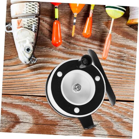بكرة الصيد من Toyvian Fly Fishing Reel من البلاستيك خفيف الوزن لصيد الأسماك البحرية لسهولة الإمساك والتصميم in Saudi Arabia