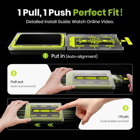 واقي شاشة للخصوصية WSKEN لهاتف iPhone 17 Pro Max - [25 درجة مضاد للتجسس] [إزالة الغبار التلقائي] [زجاج مقسى 9H+] حافظة سهلة التركيب مقاومة للكسر بدرجة عسكرية 12 قدم، عبوتان in Saudi Arabia