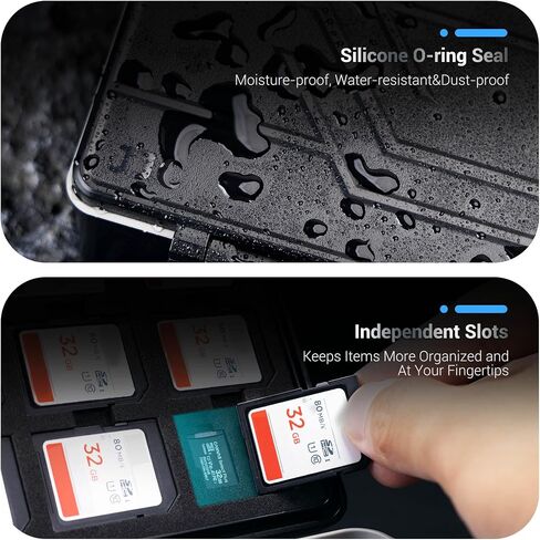 Traceable 45 Slots Memory Card Case+53 Slots USB and SD Card Case in Saudi Arabia