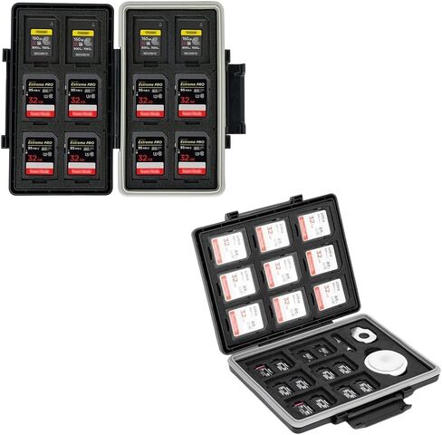 Traceable 45 Slots Memory Card Case+CFexpress Type A Card SD Card Holder Case Storage in Saudi Arabia