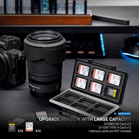 Traceable 45 Slots Memory Card Case+CFexpress Type A Card SD Card Holder Case Storage in Saudi Arabia