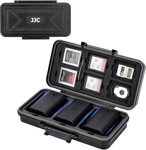 Traceable 45 Slots Memory Card Case+Camera Battery Memory Card Storage Case for 6 SD Card in Saudi Arabia