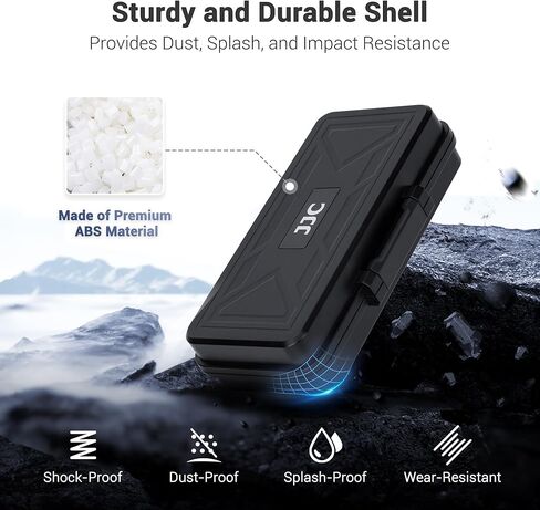 Traceable 45 Slots Memory Card Case+Camera Battery Memory Card Storage Case for 6 SD Card in Saudi Arabia
