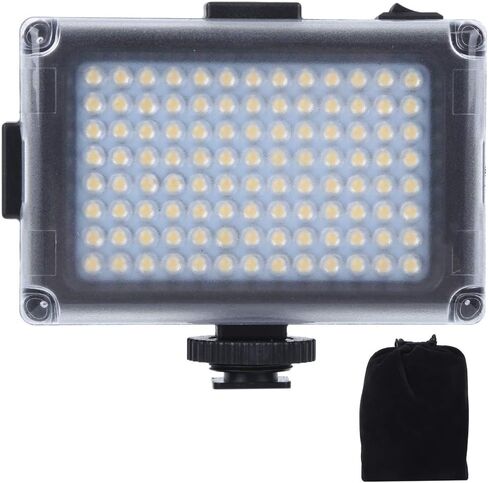 Pssopp 104LED كاميرا محمولة ملء ضوء، LED فيديو ضوء Softbox 3 حامل حذاء بارد لـ DSLR Vlog تصوير التصوير الفوتوغرافي وحفلات الزفاف in Saudi Arabia