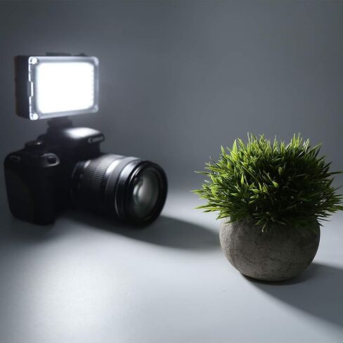 Pssopp 104LED كاميرا محمولة ملء ضوء، LED فيديو ضوء Softbox 3 حامل حذاء بارد لـ DSLR Vlog تصوير التصوير الفوتوغرافي وحفلات الزفاف in Saudi Arabia