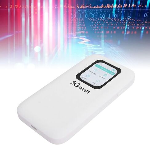 جهاز نقطة اتصال محمول Yoidesu 5G WiFi 6، واي فاي ثنائي النطاق 2.4 جيجا هرتز و5.8 جيجا هرتز محمول، يدعم المبادلة الساخنة وبطاقة SIM نانو، جهاز نقطة اتصال يصل إلى 16 in Saudi Arabia