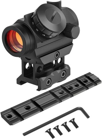 GOTICAL Ruger 10/22 و3/8 بوصة نطاق مدمج تكتيكي 4x32 - شبكاني الصيد Riflescopes شعر شبكاني وروجر 10/22 ويفر و3/8 بوصة مثقوب مسبقًا in Kuwait