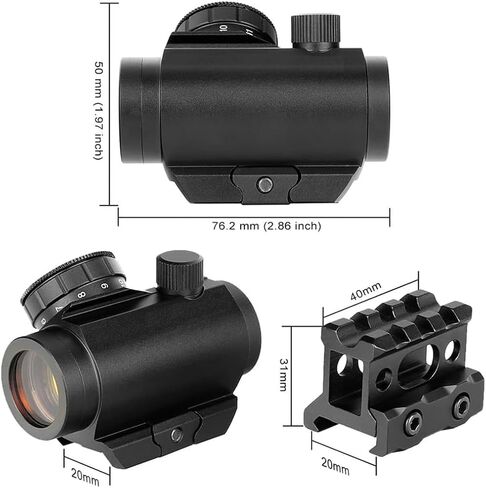 GOTICAL Ruger 10/22 و3/8 بوصة نطاق مدمج تكتيكي 4x32 - شبكاني الصيد Riflescopes شعر شبكاني وروجر 10/22 ويفر و3/8 بوصة مثقوب مسبقًا in Kuwait