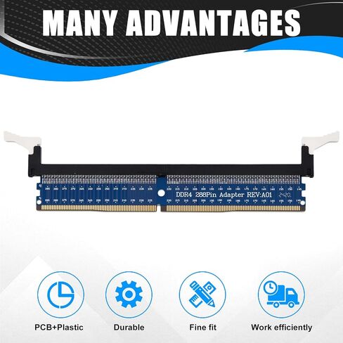 DDR4 288Pin DIMM محول الناهض اختبار الذاكرة بطاقة حماية الذاكرة بطاقة الدائرة لوح تمديد بطاقة الناهض الأذن الكبيرة in Kuwait