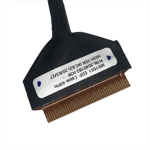 GinTai LCD Screen Display Video Cable Wire Replacement for MSI Modern 15 A10M/15 A10RAS/15 A10RB/ 15 A10RBS/15 A10RD MS-1551 K1N-3040182-H39 40PIN in Saudi Arabia