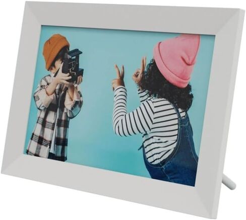 ONN 10.1" Digital Picture Frame Frameo WiFi Photo Transfer 16 GB Memory, Touch Screen (1280x800), Compatible for Both iOS and Android Devices. 100147212 (Renewed) in Saudi Arabia
