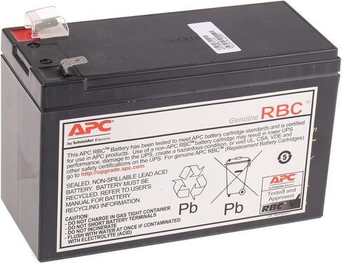 APC UPS Battery Backup Surge Protector, 425VA Backup Battery Power Supply, BE425M & UPS Battery Replacement, APCRBC110, for APC UPS Models BE550G, BE550MC in Saudi Arabia