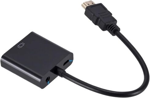 HDMI-Compatible to V/GA Converter Cord HD 1080P Male to Female Adapter for PC TV Box Projector HDTV(Product B) in Saudi Arabia
