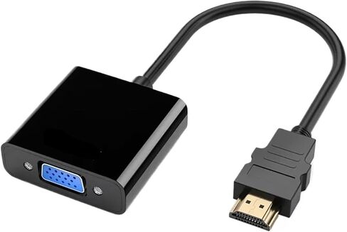 HDMI-Compatible to V/GA Converter Cord HD 1080P Male to Female Adapter for PC TV Box Projector HDTV(Product B) in Saudi Arabia