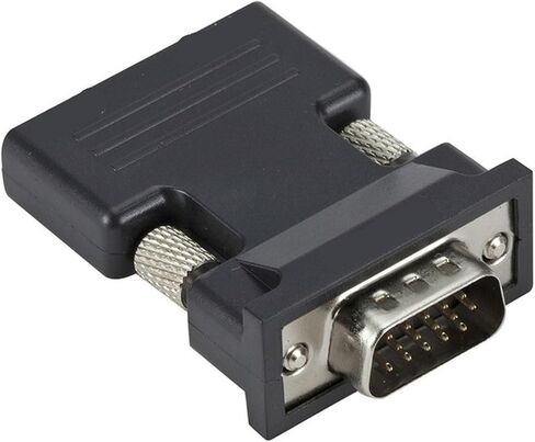 محول 1080P HDMI أنثى إلى V/GA ​​ذكر محول 3.5 مم يدعم محول إخراج sig/nal مع سلك HD2VGA (أبيض) in Saudi Arabia