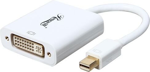 Rosewill osewill DisplayPort إلى DVI Video Converter Dongle | محول محمول لأجهزة الكمبيوتر الشخصية وأجهزة الكمبيوتر المحمولة والشاشات وأجهزة العرض وأجهزة التلفزيون in Kuwait