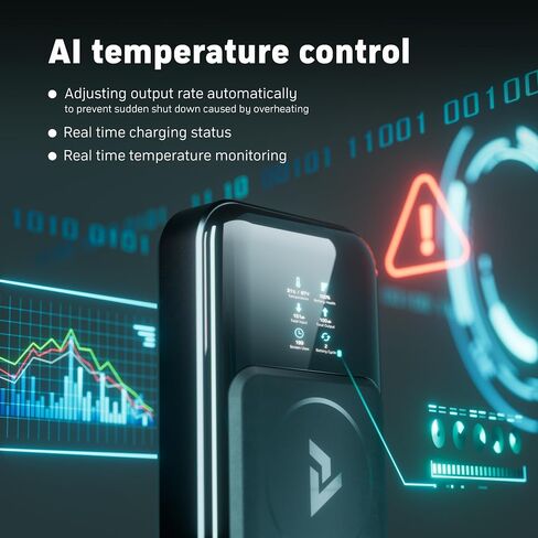 DENVIX PowerX Power Bank 1.1، 250W 4-in-1 25,000mAh شاحن محمول للكمبيوتر المحمول (91.25Wh) مع شحن لاسلكي مغناطيسي لأجهزة iPhone وSamsung وMacBook وDJI وAirPods والمزيد in Kuwait