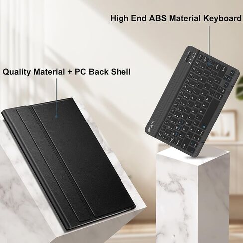 FINTIE Keyboard Case for Samsung Galaxy Tab S11 5G 11 Inch 2025 Model (SM-X730/X736B), Slim Lightweight Stand Cover with Magnetically Detachable Wireless Bluetooth Keyboard, Black in Saudi Arabia