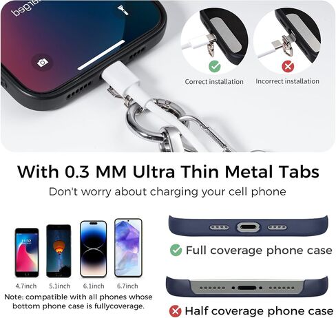 Clip and Go Strap for Phone with Wallet Crossbody Phone Lanyard Adjustable and Detachable Clear Bag with Zipper Pouch for Stadium Events and Concert in Saudi Arabia