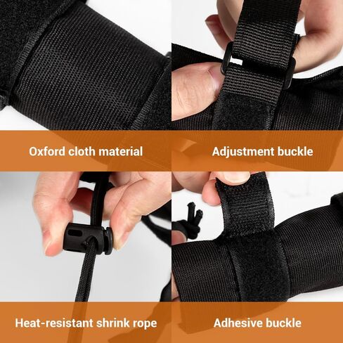 AIRSSON 6 Inch Supressor Cover with Flame Resistant Inner Lining, 1300℉ Heat Resistant in Saudi Arabia