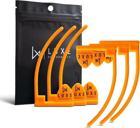 Gun Safety Chamber Flag - Bright Orange, Sturdy and Durable Gun Range Accessories for Adults - Universal Fit Firearm Safety Device USA Made - Set of 6 in Kuwait