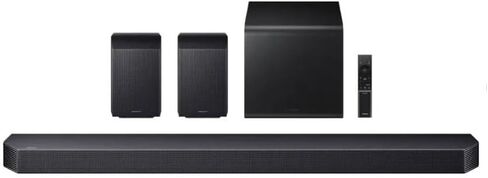 سامسونج Q-SerieSamsungs Soundbar 9.1.4 قناة مع مضخم صوت + مكبر صوت خلفي تيتان أسود HW-Q930F/ZA in Saudi Arabia