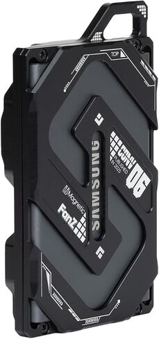 حافظة توسيع مغناطيسية من الألومنيوم لجهاز Samsung SSD T7 - ​​مع تركيب برغي 1/4 (أسود) in Saudi Arabia