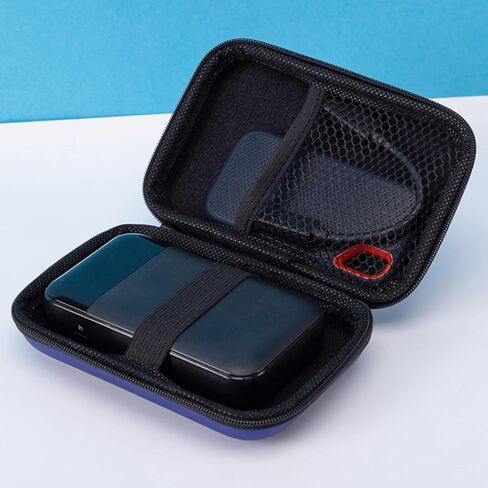Hard Drive Case, Portable Organizer for External Hard Drive, Cable, Charger – Hard Protective Case for Travel(Black in Saudi Arabia