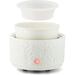 Wax Melt Warmer for Scented Wax Melts 7 LED Color Cute Candle Warmer Wax Burner Electric Wax Melter Candle Wax Warmer in Saudi Arabia