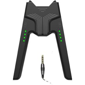 ELICTECH For Switch Charging Handle V Shaped Game Controller Charger Playing While Charging with LED Indicator Type C Compatible with Nintendo Switch (White) in Saudi Arabia