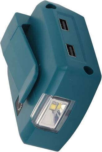 LED Light Battery Adapter, Portable 12V DC Output for Construction Site, Camping, IP65 Protection Level (#1) in Saudi Arabia