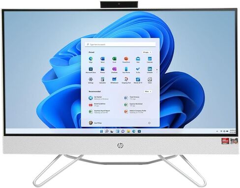HP 24-cb1021 23.8" FHD All-in-One AMD Ryzen 3 5425U 2.7GHz 8GB RAM 256GB SSD Windows 11 Home (Renewed) in Saudi Arabia