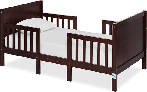 Dream On Me Hudson 3-in-1 Convertible Toddler Bed, 4 Safety Guard Rails, Low-to-Floor Design, Greenguard Gold & BSA Certified, Solid New Zealand Pinewood, Converts to Chairs & Table – White in Saudi Arabia
