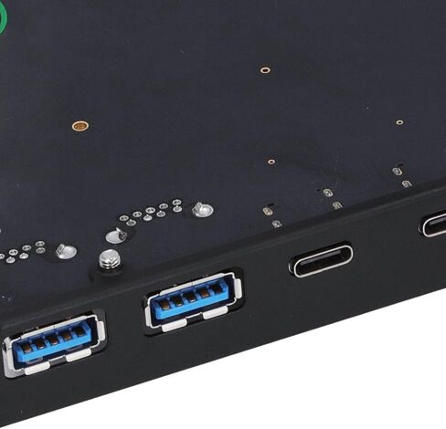 بطاقة توسيع SUNGOOYUE بسرعة 10 جيجابت في الثانية 2 النوع A 3 منافذ النوع C PCIE 4X، محول USB للحماية الذكية للوحة الأم للكمبيوتر، مناسب لأنظمة مختلفة in Kuwait
