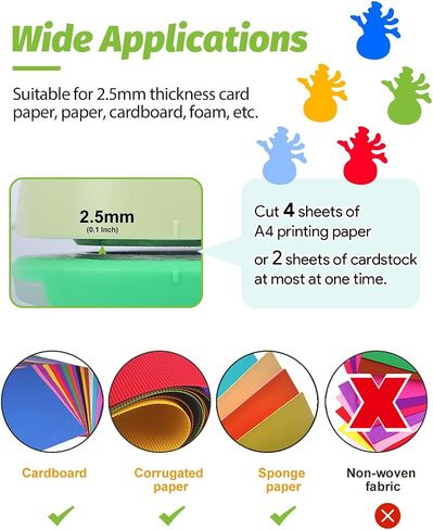 UCEC 2 Inch Circle Punch - Paper Punch with Circle Hole Punch for DIY Crafts in Saudi Arabia